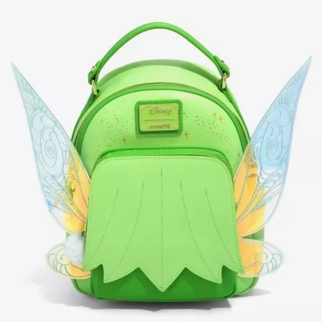 Loungefly Disney Peter Pan Tinker Bell Wings Figural Mini Backpack