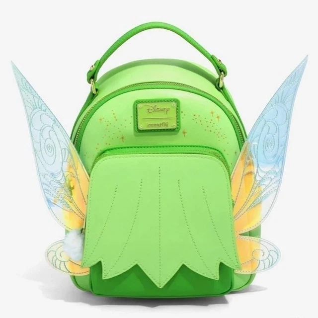 Loungefly Disney Peter Pan Tinker Bell Wings Figural Mini Backpack