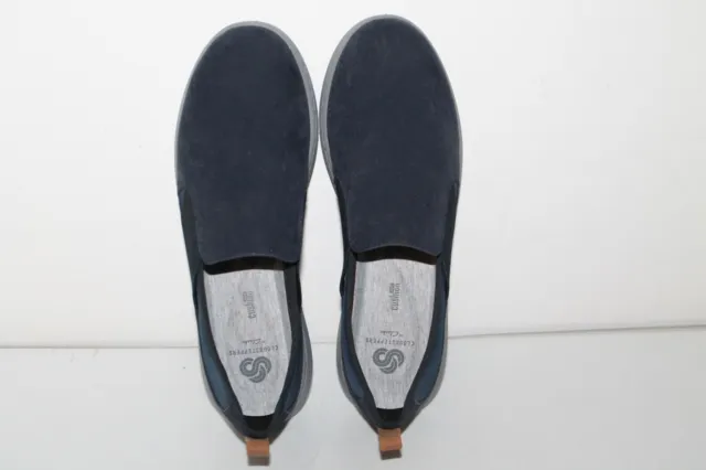 CLARKS CLOUDSTEPPERS BREEZE Step Boat Casual Shoes, #61029-041, Navy ...