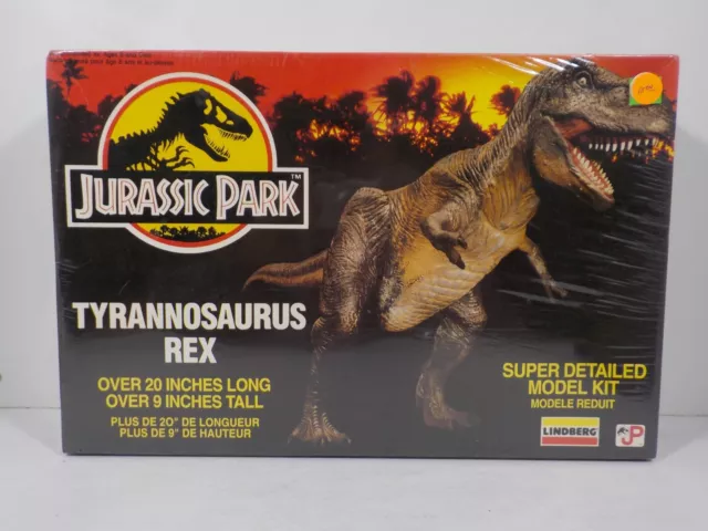 A0308 Lindberg Jurassic Park Tyrannosaurus Rex Dinosaur Scale Model Kit