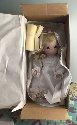 Ashton-Drake Galleries Precious Moments Bride & Groom Doll Set 12