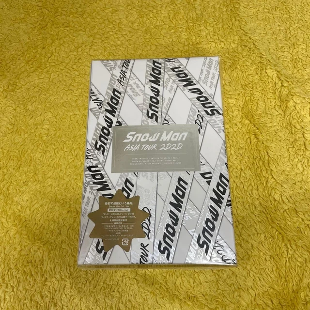 SNOW MAN ASIA Tour 2022 D.D. Blu-ray Japan VF Used with Bonus