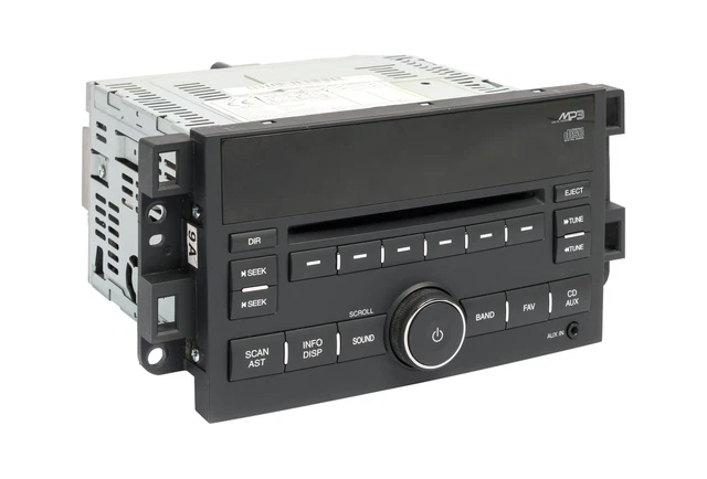 2010 CHEVROLET AVEO AM FM Radio Receiver Single Disc CD MP3 Player ...