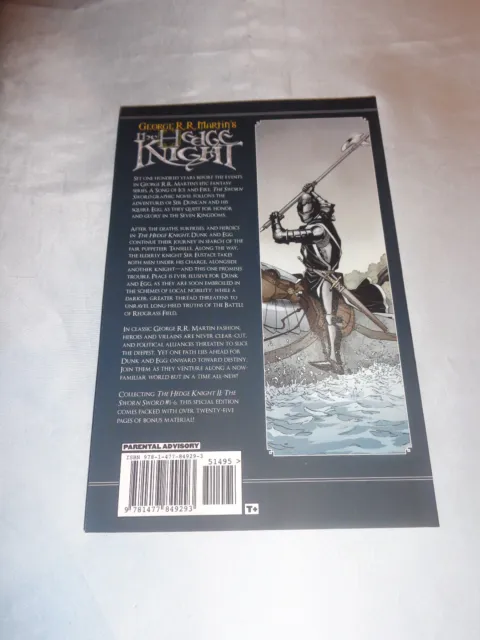 The Sworn Sword Graphic Novel A Game of Thrones by George R R Martin SIGNED 2014 3