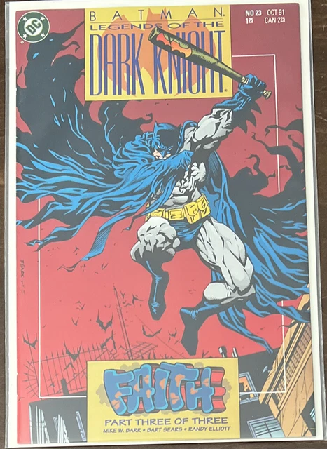 Batman: Legends of the Dark Knight #23 NM- 9.2 FAITH PART THREE DC COMICS 1991
