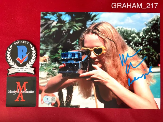 Heather Graham autographed signed 8x10 photo Boogie Nights Beckett COA