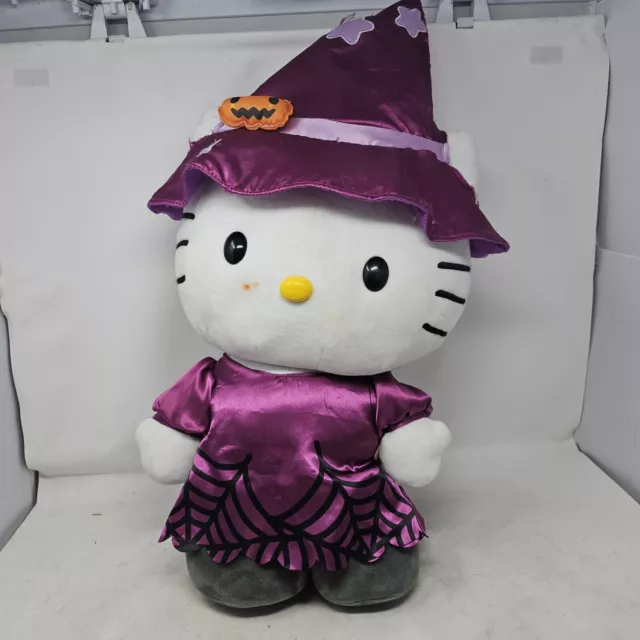 Hello Kitty Halloween 22”Witch Porch Greeter Plush Sanrio 2022