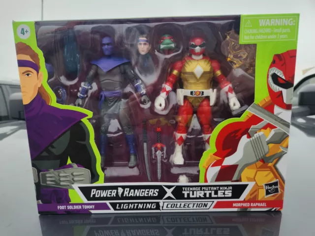 Power Rangers X Teenage Mutant Ninja Turtles Foot Soldier Tommy Morphed Raphael