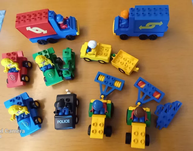 🚘🚘🚘 Lego Duplo verschiedene Fahrzeuge mit Fahrer
