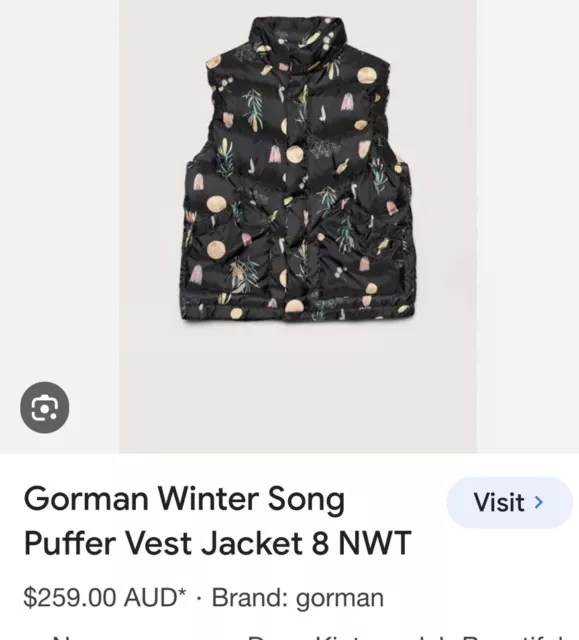 Gorman puffer sales vest