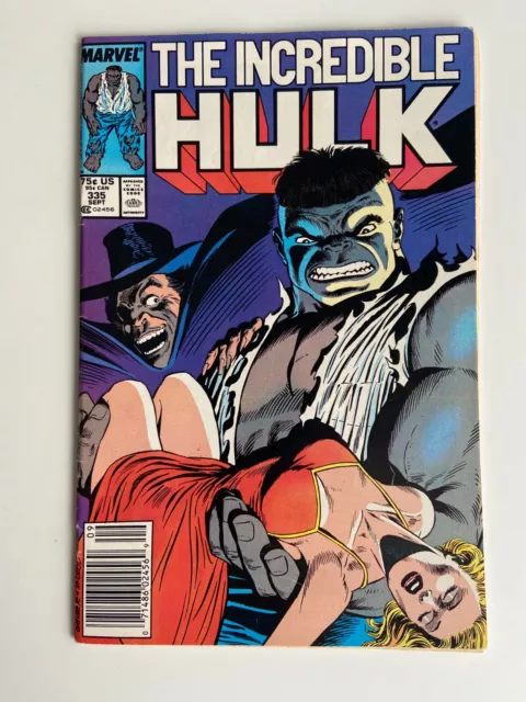 Incredible Hulk #335  Newsstand  VG/FN  1st App of The Stalker (Gil Jeffers |