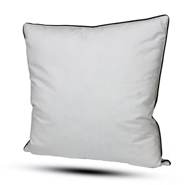 Duck Feather Cushion Insert 22 x 22 Inch Filler Pad 56 x 56 cm, Pack of 4