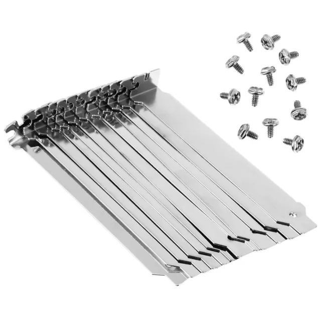 12 Pcs Le Fer Couvercle De Fente Pci Boîtier D'ordinateur Vide