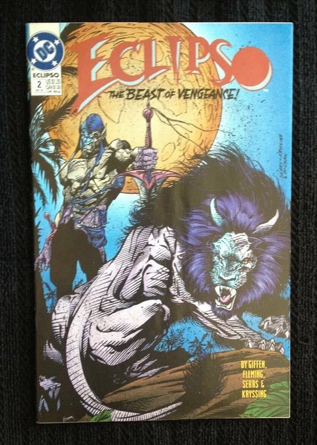 ECLIPSO # 2 Volume 1 The Beast Of Vengeance (1992 DC Comic) KEITH GIFFEN, Sears