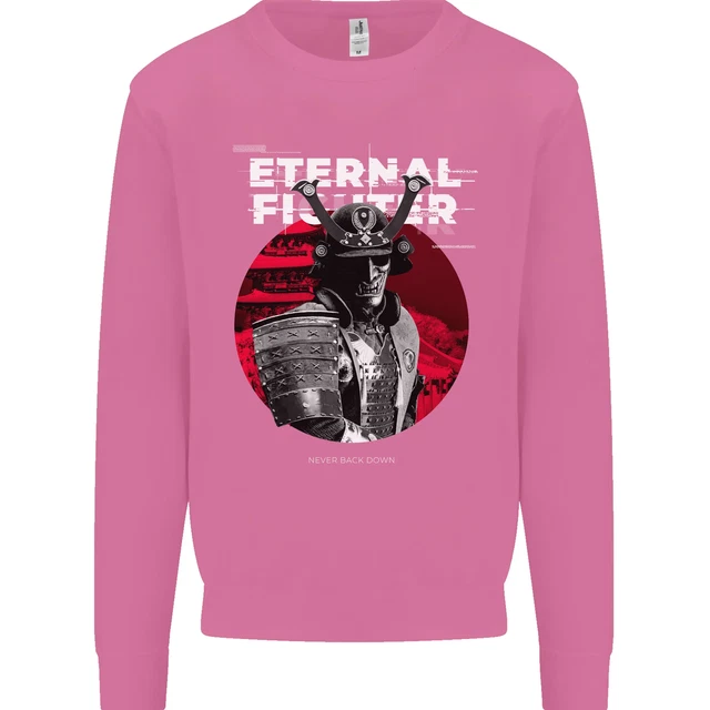 Felpa Maglione Samurai Fighter Skull MMA Arti Marziali Miste 12