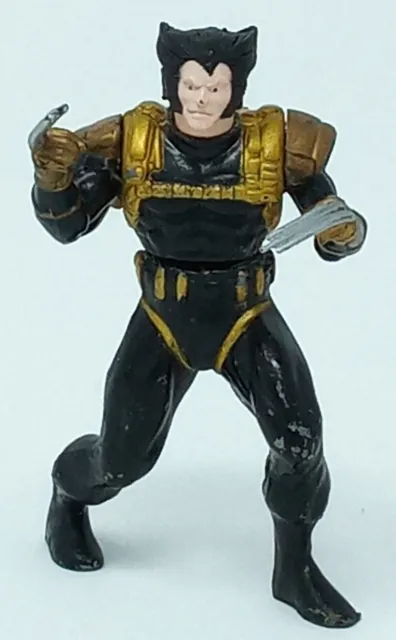 Spy Wolverine 2.25" Metal Figure 1994 Toy Biz Marvel X-Men steel mutants