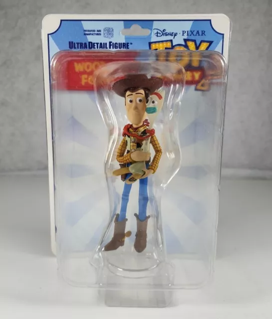 Medicom UDF Toy Story 4 Woody & Forky Ultra Detail Figure - New - Free Shipping!