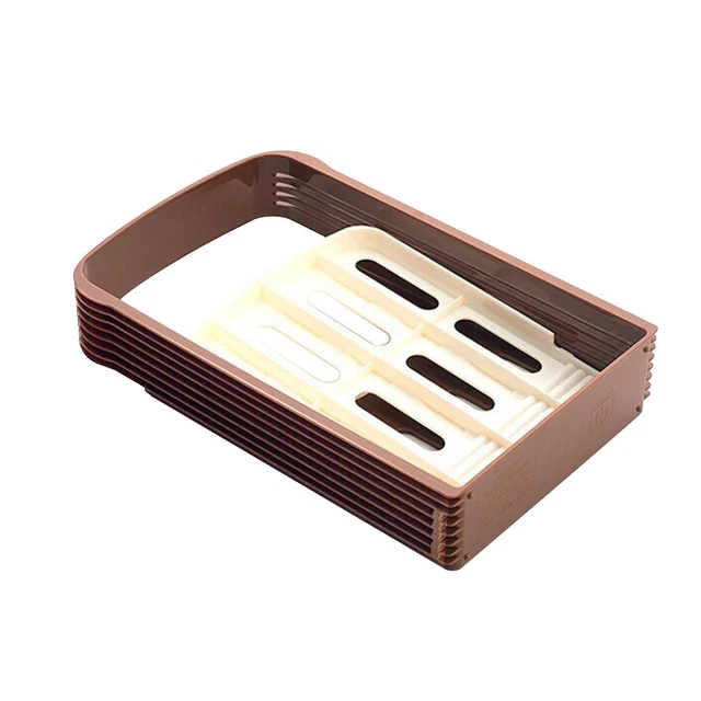 Lot De 8 Lames De Rechange Pour Machine à Pain / Trancheuse - Lames Dentelées En Métal - Pour Pain, Pizza, Gâteaux - 7