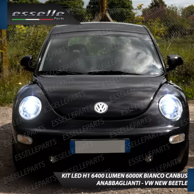 Conversione Fari Full Led Vw New Beetle 6000K Led Canbus Alta Luminosita' 2