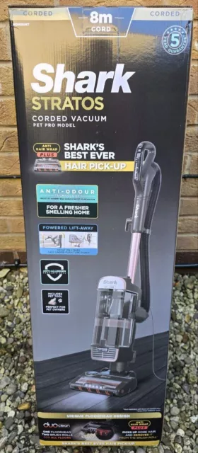 Shark Stratos Pet Pro Anti Hair Wrap Plus Anti-Odour Upright Vacuum [NZ860UKT]