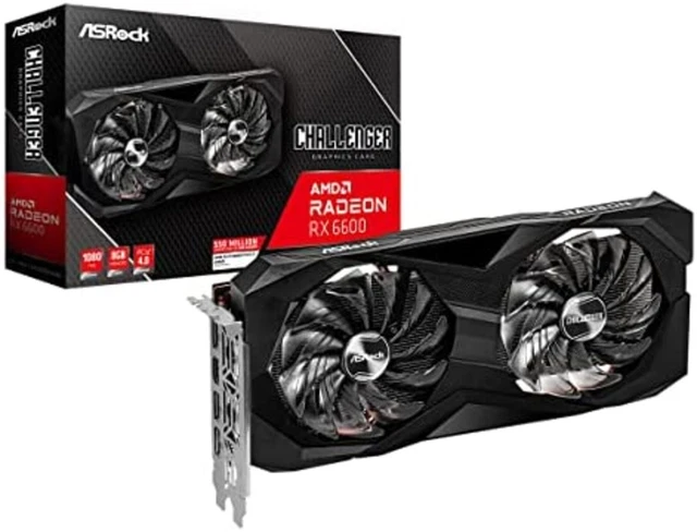 ASROCK GRAPHIC BOARD AMD Radeon RX6600 GDDR6 8GB owered Model F/S w ...