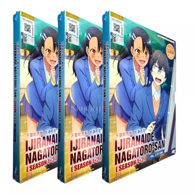 Dvd Ijiranaide, Nagatoro-san Legendado Série Completa