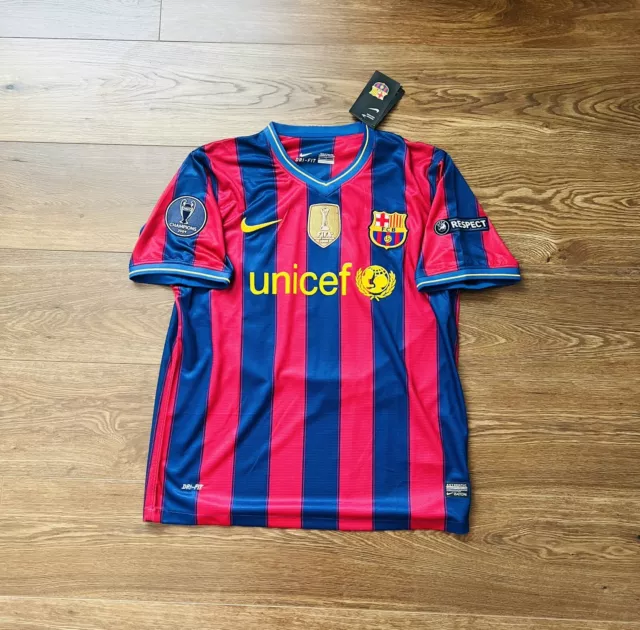 2009/10 Barcelona Home Shirt Jersey No.14 Henry Size L BNWT