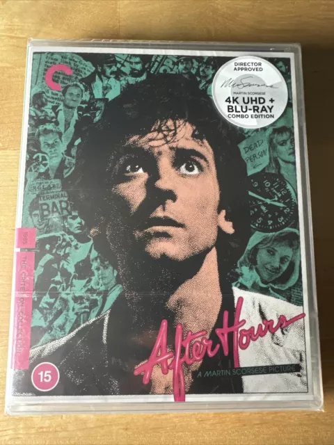 After Hours (1985) 4K UHD UK Criterion Collection + Blu-ray Martin Scorsese NEW