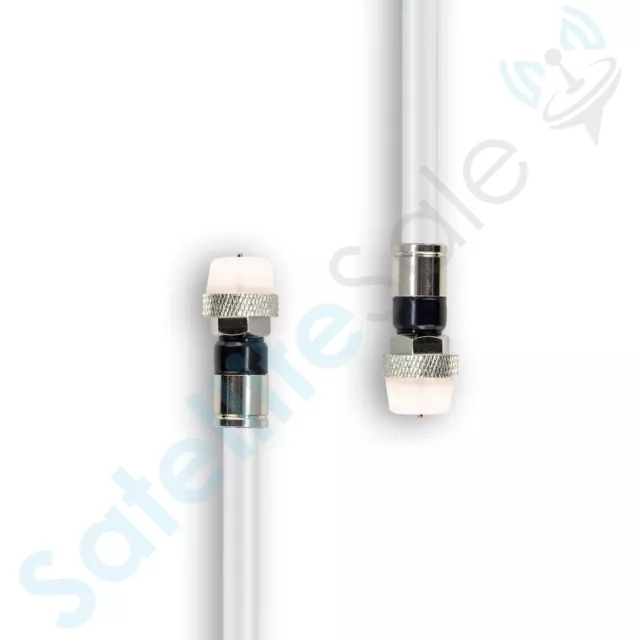 SatelliteSale RG-6 75 Ohm Coaxial Cable F-Type Weather-Seal Connector 3