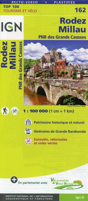 Rodez Millau 1:100 000
