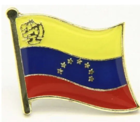 Venezuela Drapeau Pays Broche Revers Cravate Tack Lds Missionnaire