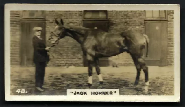 British American (Printed) - Who's Who In Sport - #48 Jack Horner, Horse Racing