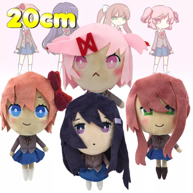 Doki Doki Literature Club Plus Natsuki Plush Doll Stuffed Toy Little buddy  Gifts