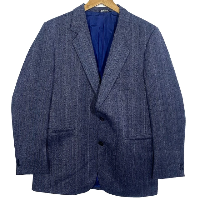 Veste Costume Vintage Pierre Balmain Années 80 - 100% Laine Vierge - Taille M - Occasion 9/10