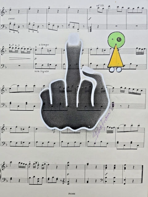 Blink Friction Sarnia de la Maré Headphones Up Yours Sigil Artwork Music Score