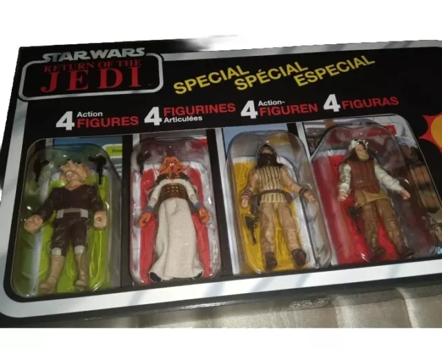 Star Wars Vintage Collection TVC Jabba Hutt Palace Court Denizens 4 Pack Special