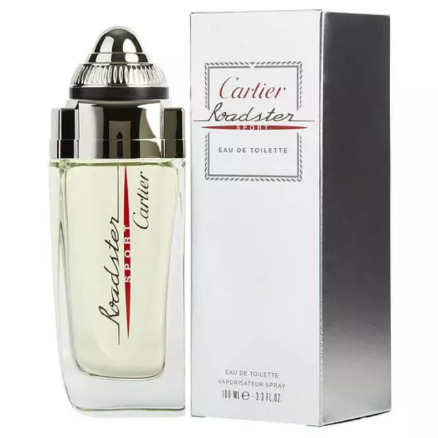 Cartier Roadster 100ml / 3.3 oz Eau de Toilette Spray Unisex Sealed Discontinued