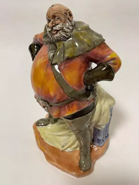 Rare Vintage Royal Doulton falstaff figurine Porcelain Doll 17.5cm Excellent!