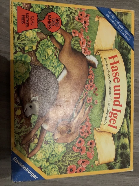 Hase und Igel - Brettspiel des Jahres von Ravensburger - komplett