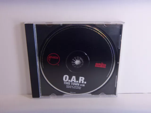 Promo Cd  Single  O.a.r.  "This Town"  Mixed By Chris Lord-Alge  2008