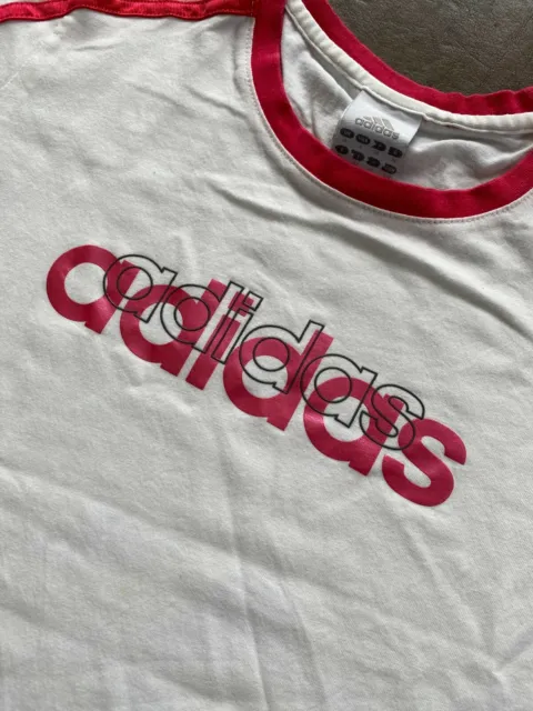 Adidas+++T Shirt+++Bianco++++Tg 42+++Originale100%+++Reuse+++Street Wear 4