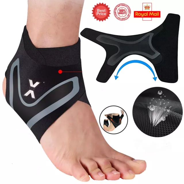 Ankle Support Compression Foot Heal Achilles Tendon Arthritis Pain Brace Strap