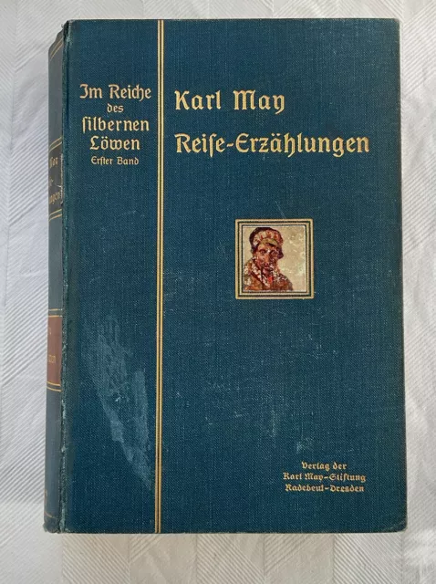 Karl May,Im Reiche des silbernen Löwen Bd 1, Erstausgabe,Fehsenfeld.