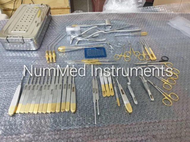 Rhinoplasty instruments Nose & Plastic Surgery Instruments set of 50 Pcs A++