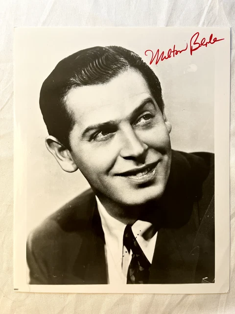 Vintage Milton Berle Autographed Photo! Great Condition!