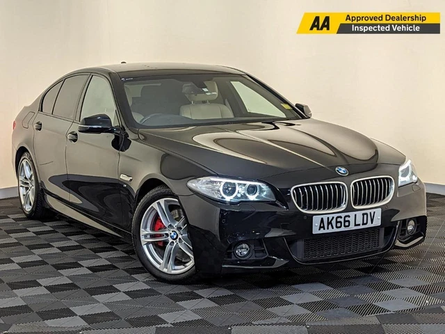 2016 Bmw 5 Series 2.0 520D M Sport Auto Euro 6 S/S 4Dr Heated Seats Svc History