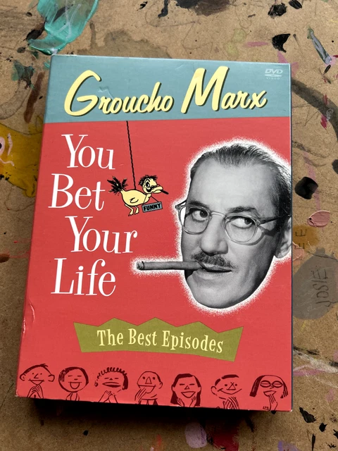 GROUCHO MARX YOU Bet Your Life The Best Episodes DVD 2004 3-Disc