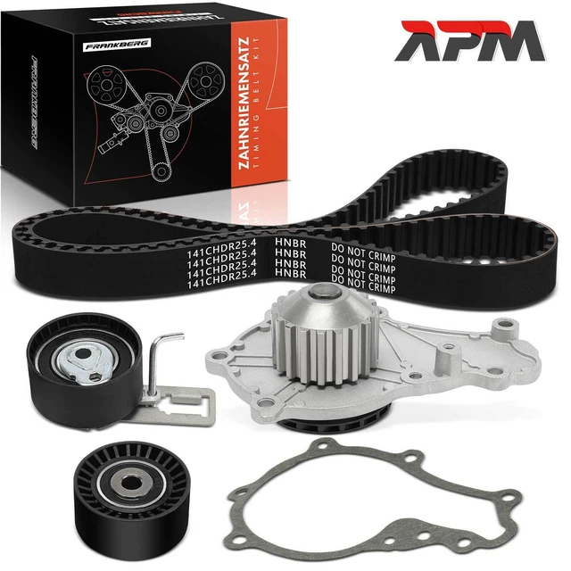 Kit Courroie Distribution + Pompe à Eau Pour Citroën Berlingo C3 C4 C5 Ford Focus - Neuf