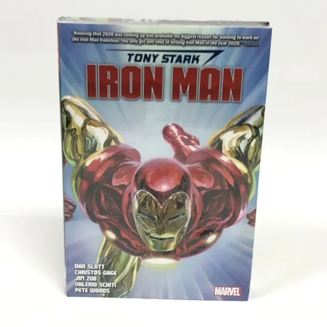 Tony Stark Iron Man by Dan Slott Omnibus Ross Cover New Marvel Comics HC Sealed