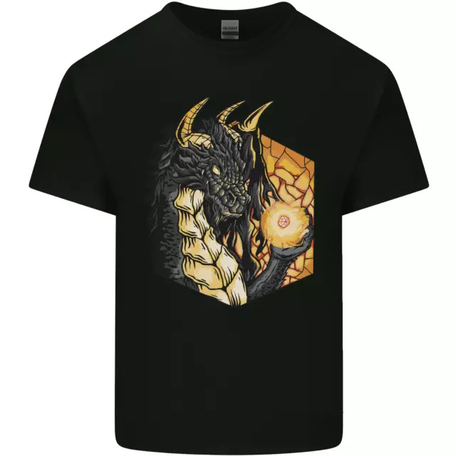 Dragon Dado RPG Gioco di Ruolo Giochi Fantasia T-Shirt Bambini